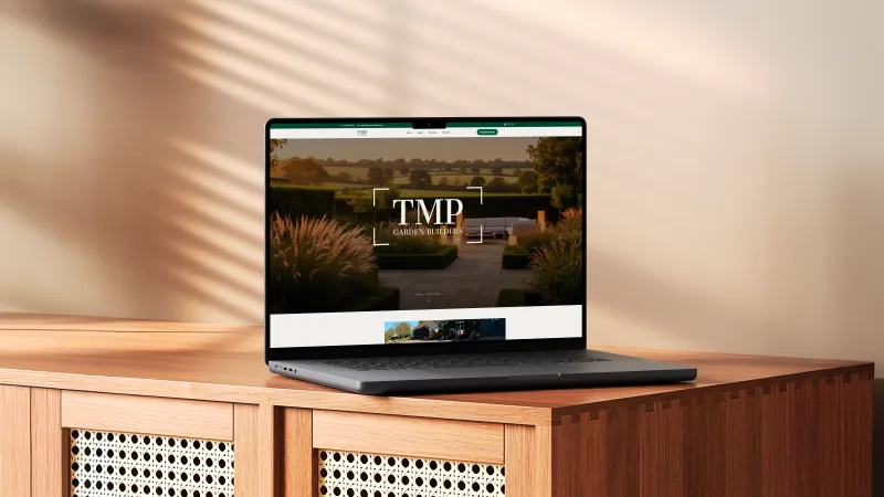 TMP Garden Builders website